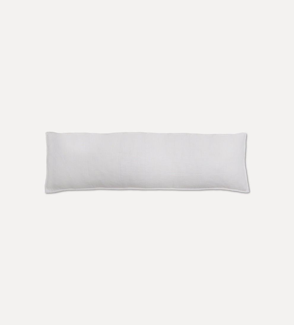 Montauk Body Pillow White Bedding