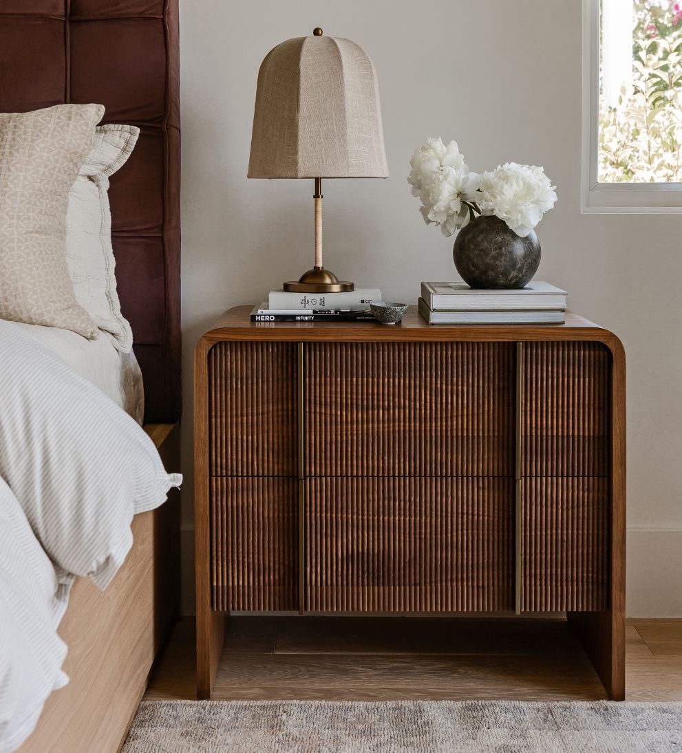 Alora Nightstand Walnut Nightstands