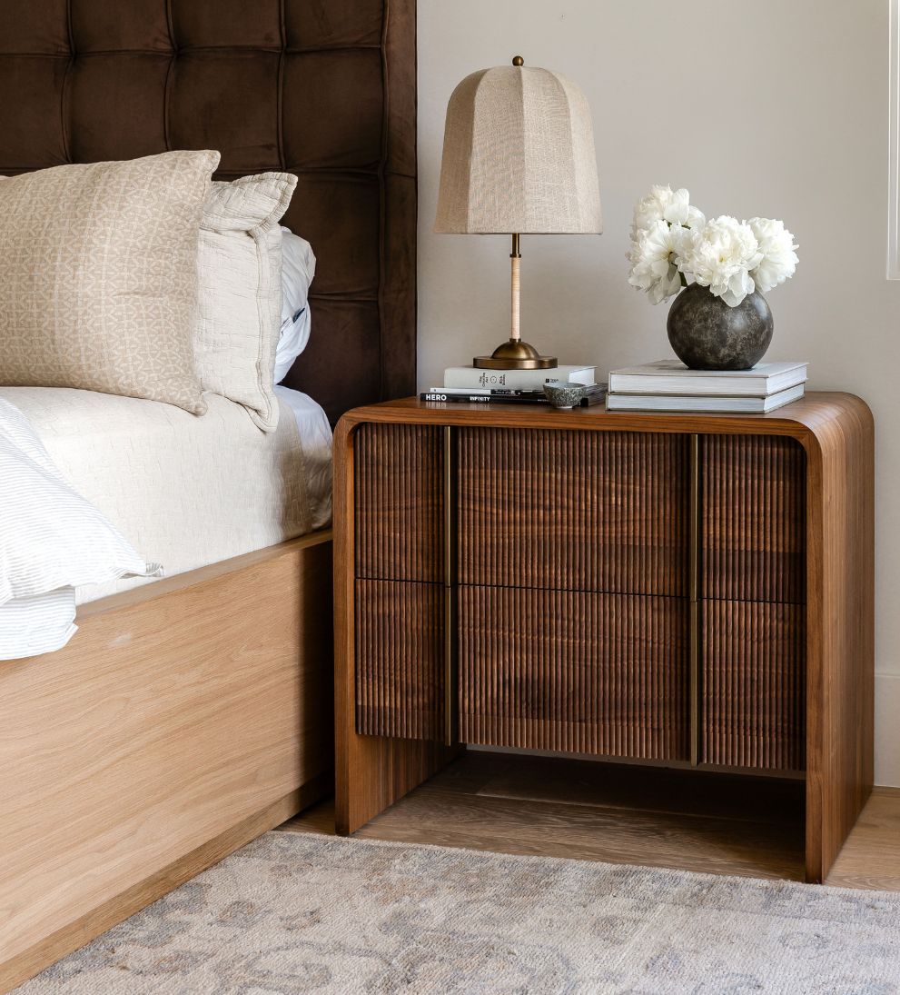 Alora Nightstand Walnut Nightstands