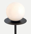Modern Globe Travertine Table Lamp Lighting