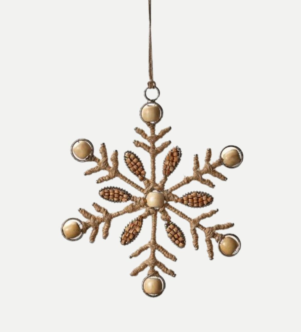 Star Snowflake Ornament Holiday decor