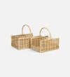  rustic  rattan basket set