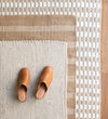 hand created pearl loops rug