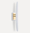 white classic modern sconce