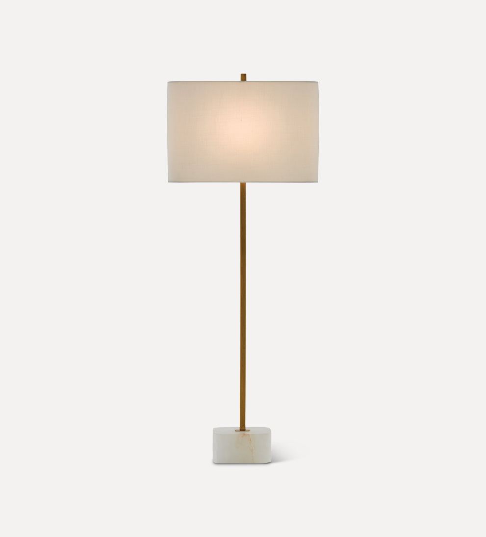  thin metal spike table lamp