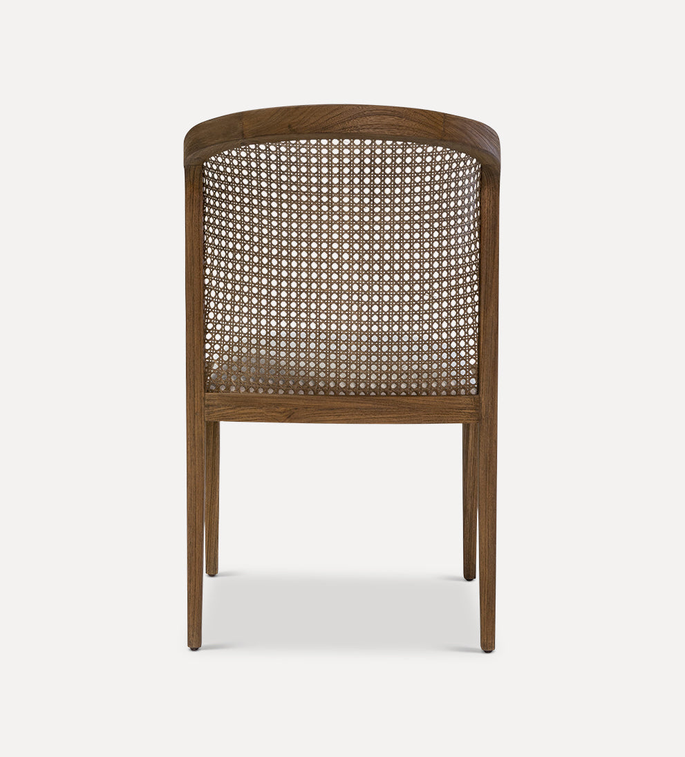 wood frame woven Dining Chair 