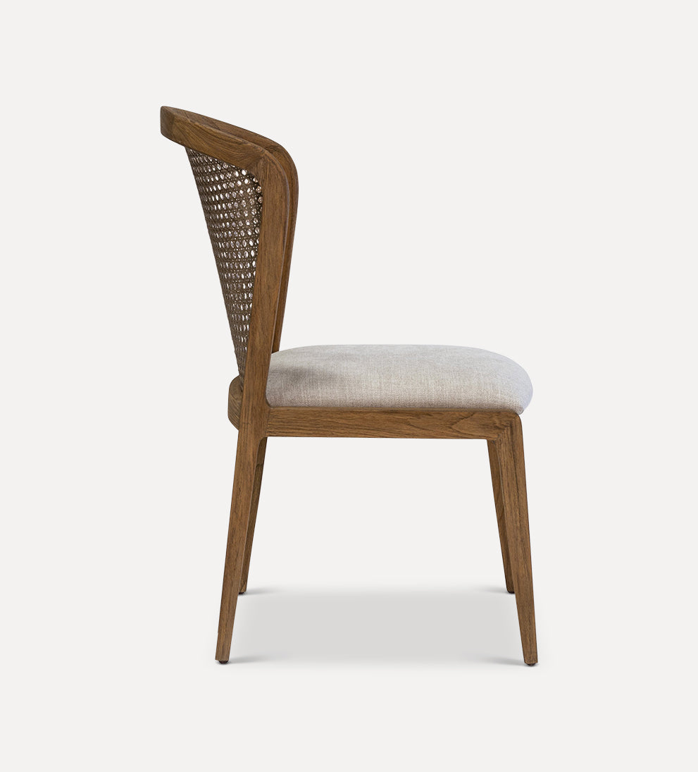 wood frame woven Dining Chair 