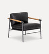 top-grain leather chair