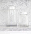 classic glass rounded shoulders container